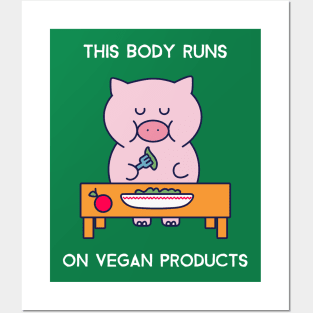 Go Vegan Posters and Art